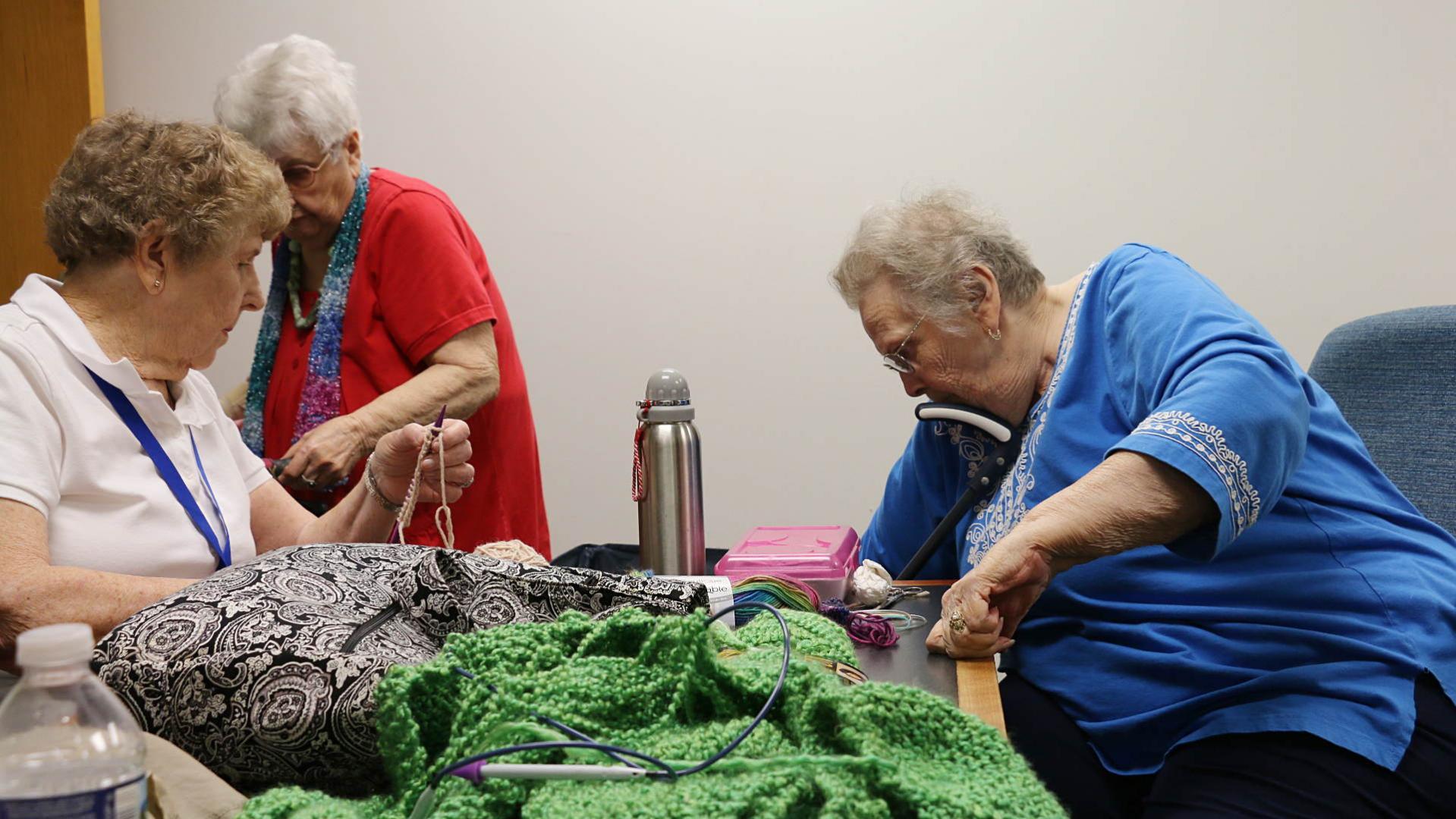 2013 Knitting Class Dorothy C. Benson Senior Multipurpose Complex